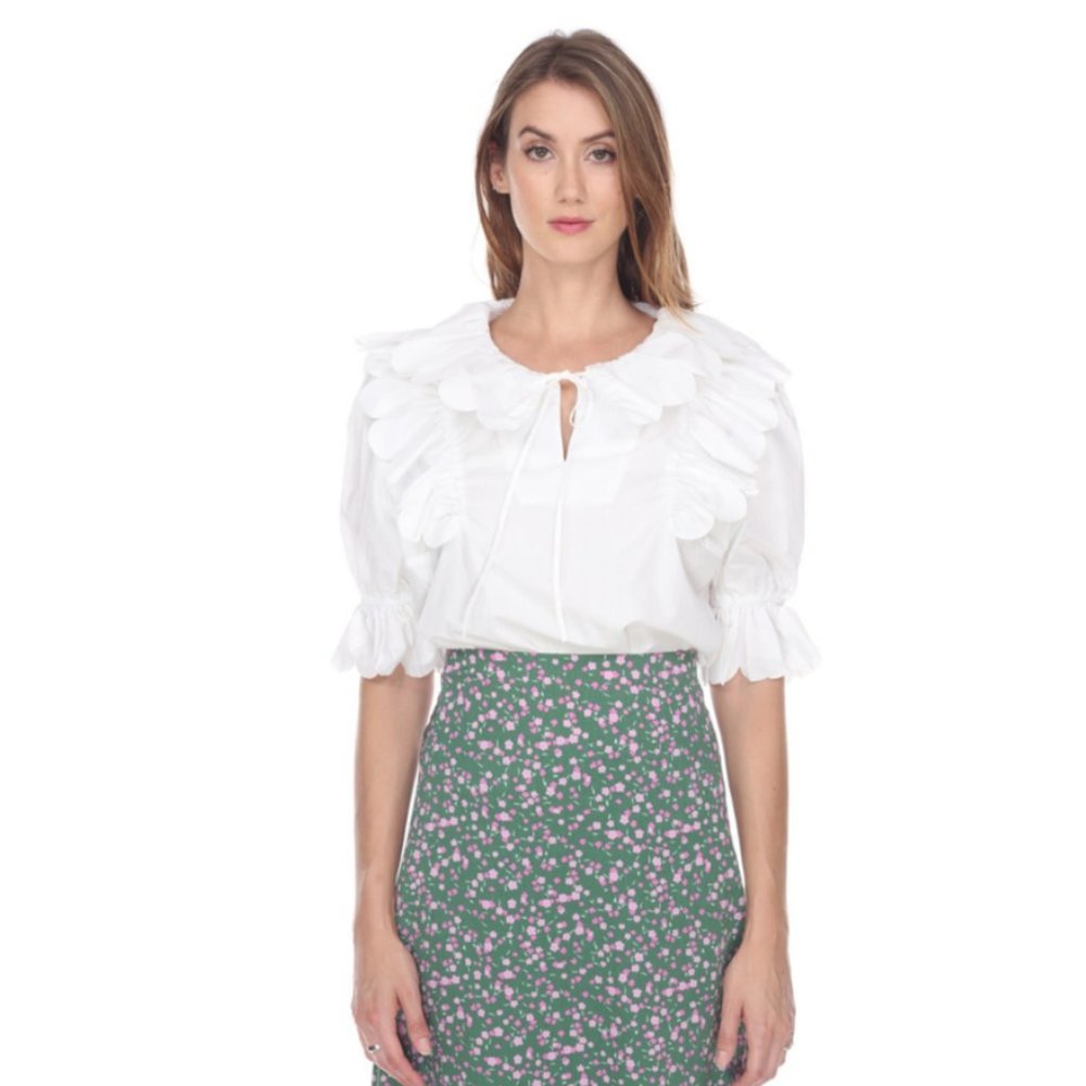 Zero Degrees Celsius Top White